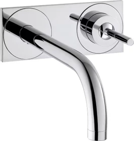 Hansgrohe Axor Uno Waschbeckenarmatur mit Platte 225mm chrom