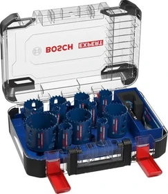 Bosch Professional EXPERT Multi Material Lochsägen-Sortiment inkl. Koffer, 11-tlg.