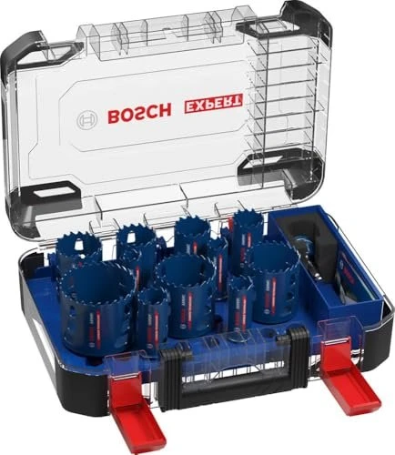 Bosch Professional EXPERT Multi Material Lochsägen-Sortiment inkl. Koffer, 11-tlg.