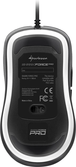 Sharkoon Shark Force Pro weiß, USB