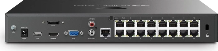 TP-Link VIGI NVR2016H-16MP 16-Kanal, Netzwerk-Videorecorder