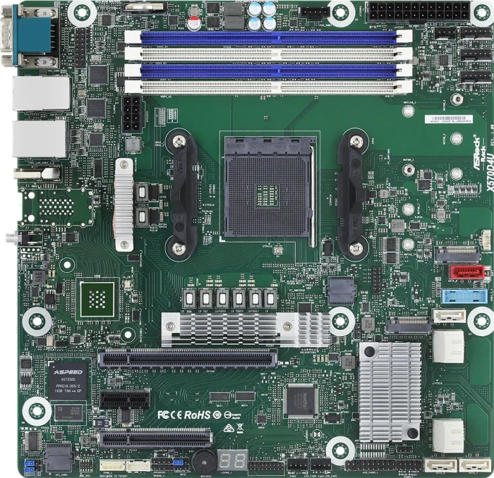 ASRock Rack 1U2E-X570, 1HE