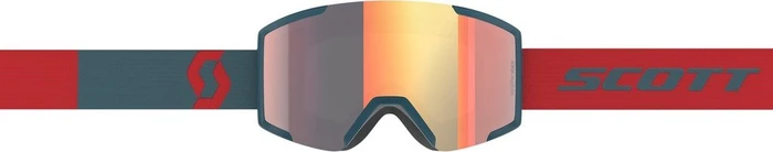 Scott Shield neon red/aruba green-solar red chrome