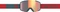 Scott Shield neon red/aruba green-solar red chrome Vorschaubild