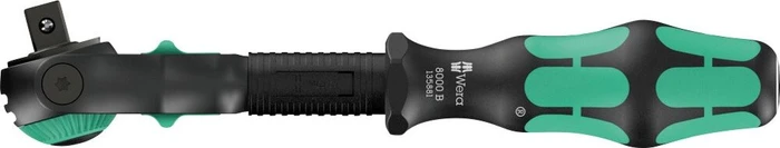 Wera 8000 B Zyklop Black Edition Ratsche, 3/8"
