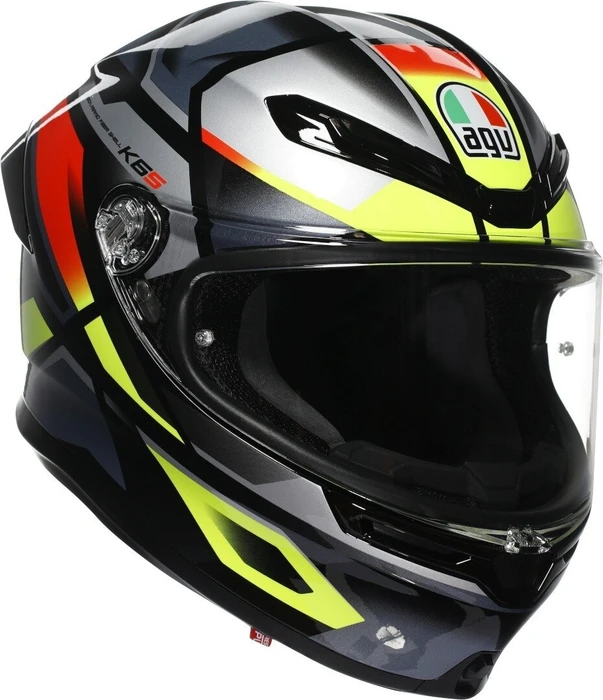 AGV K6 S E2206 Erazer schwarz/rot/gelb