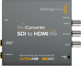 Blackmagic Design MiniConverter Mini Converter SDI to HDMI 6G (BM-CONVMBSH4K6G)