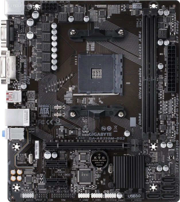 GIGABYTE GA-AB350M-DS2 (AMD AM4)