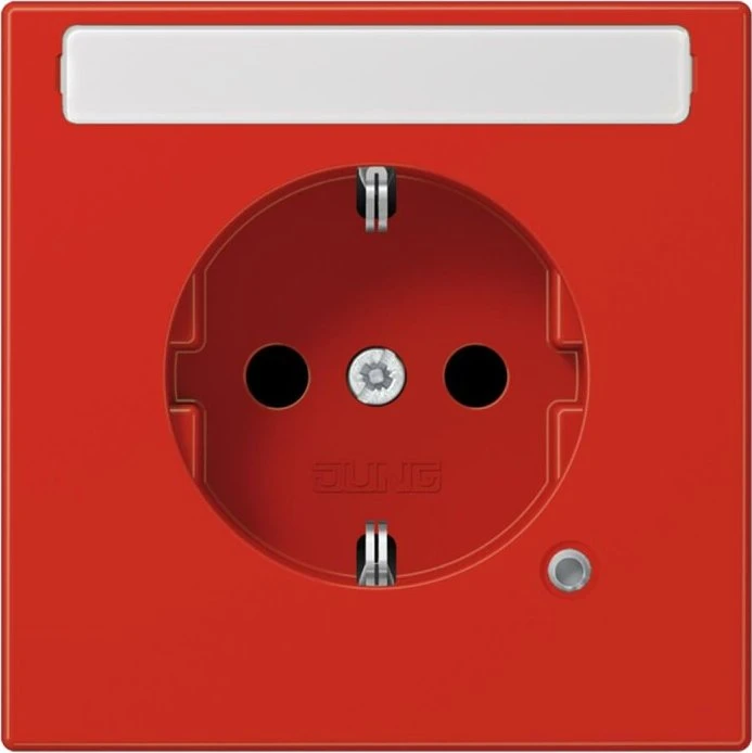 Jung Serie LS Steckdose Thermoplast 16A 250V, rot
