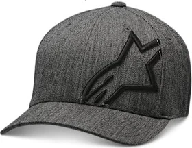 Alpinestars Corp Shift 2 Curved Bill Kappe dk heather/gray black