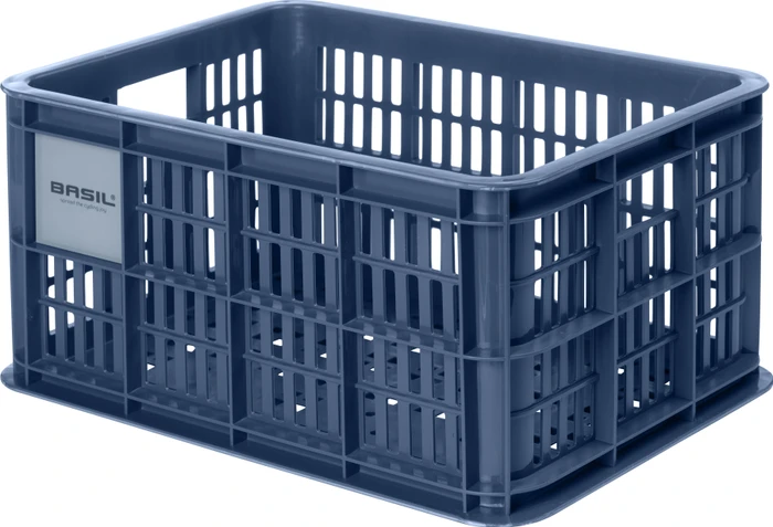 Basil Crate S Fahrradkorb bluestone