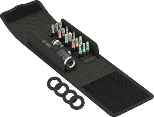 Wera Terrassenbau-Set T 1 Bitset inkl. Tasche, 21-tlg.