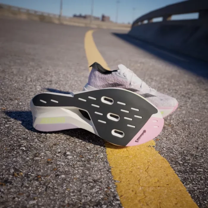 adidas Adizero Prime X 2.0 Strung cloud white/core black/pink spark