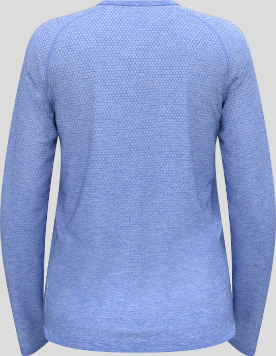 Odlo Essential Seamless Funktionsshirt langarm persian jewel melange (Damen)