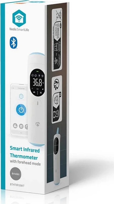 Nedis BTHTIR10WT SmartLife Infrarotthermometer – Bild 3 von 4