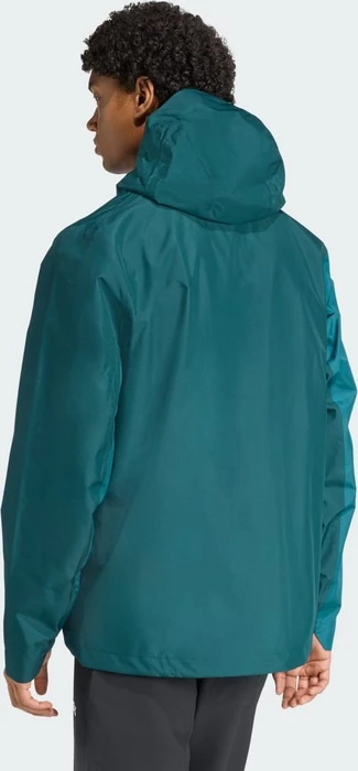 adidas Terrex Multi 2.5L Rain.RDY Funktionsjacke mystery green/aurora ivy (Herren)