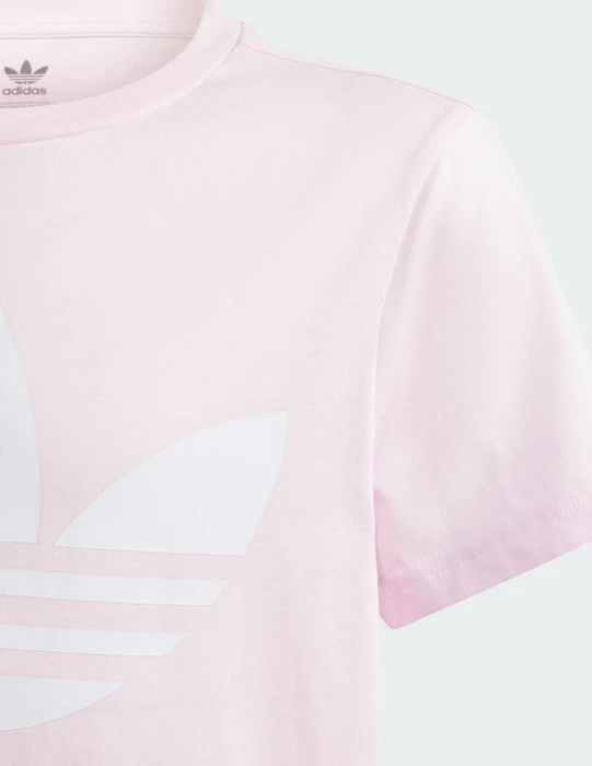 adidas Trefoil T-Shirt kurzarm clear pink (Junior)