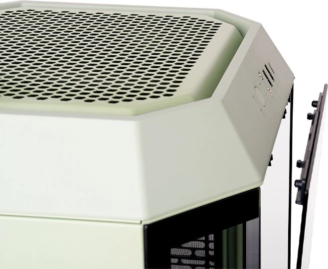 Thermaltake The Tower 250 Matcha Green, grün, Glasfenster, Mini-ITX
