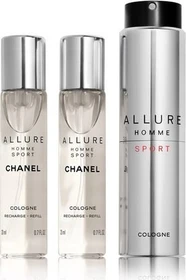 Chanel Allure Homme Sport Cologne 1x EdT 20ml + 2x Refill 40ml Duftset