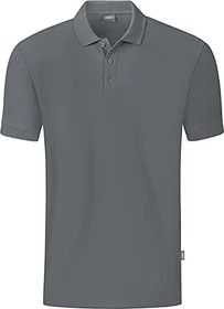 Jako Organic Poloshirt kurzarm steingrau (Junior)