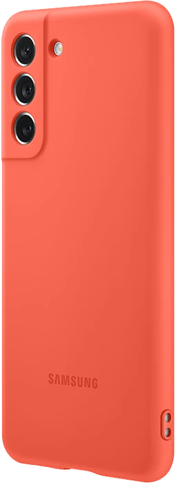Samsung Silicone Cover für Galaxy S21 FE Coral