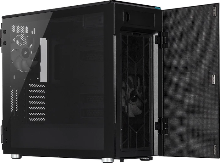 Corsair Carbide Series 678C, schwarz, Glasfenster, schallgedämmt