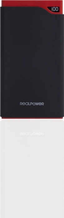 Ultron Powerbank RealPower PB-6000S schwarz/rot