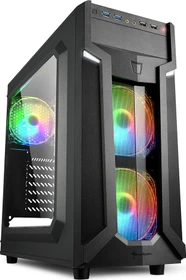 Sharkoon VG6-W RGB, Acrylfenster