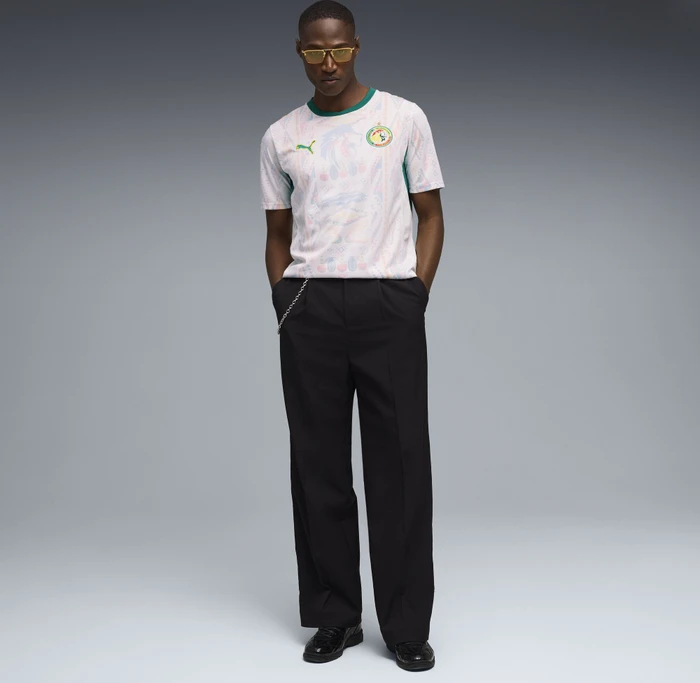 Puma FIFA WM 2026 Senegal Heimtrikot kurzarm puma white/wild green (Herren)