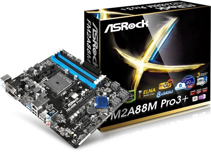ASRock FM2A88M Pro3+ (AMD FM2+)