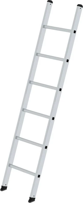Günzburger Steigtechnik Alu Anlegeleiter ohne Traverse, 24 Stufen