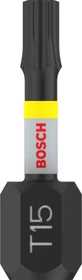 Bosch Professional Impact Torx Bit 1/4", T15x25mm, 2 Stück