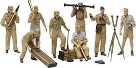 Tamiya WWII Figuren-Set DAK Luftwaffe Artillerie