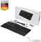 Perixx Periboard-835 Ergo Wireless, schwarz, LEDs RGB, Kailh Choc LOW PROFILE BROWN, USB/Bluetooth, DE Vorschaubild