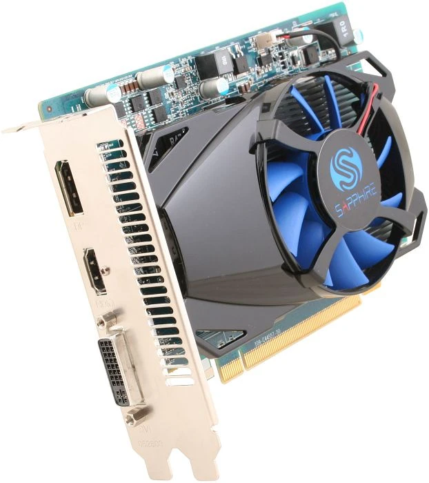 Sapphire Radeon HD 7750 OC, 1GB GDDR5, DVI, HDMI, DP, lite retail
