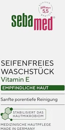 Sebamed seifenfreies Waschstück, 50g