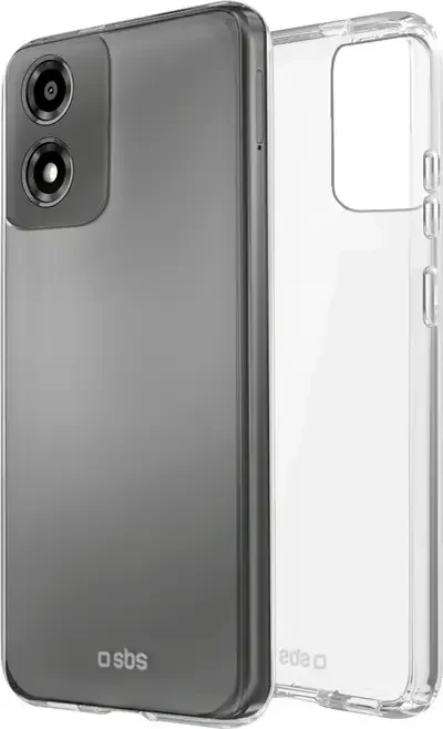 SBS Mobile Skinny Cover für Motorola Moto E14 transparent