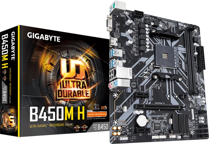 GIGABYTE B450M H (AMD AM4)