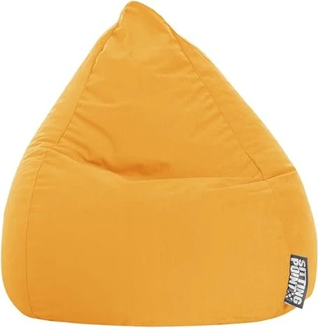Sitting Point Beanbag Easy L Sitzsack gelb