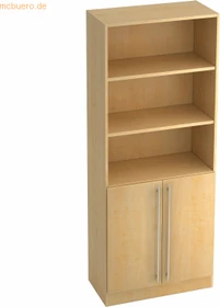 Hammerbacher Schrank 5OH V7700, Relinggriff, ahorn, Aufbewahrungskombination