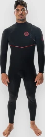 Rip Curl Flashbomb Zip Free Neopren Nasstauchanzug 3mm schwarz (Herren)