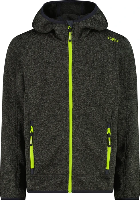 CMP Fix Hood Fleece Funktionsjacke pine lighter (Junior)