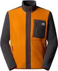 The North Face Yumiori Fleece Full Zip Jacke agate orange/asphalt grey/sumac (Herren)