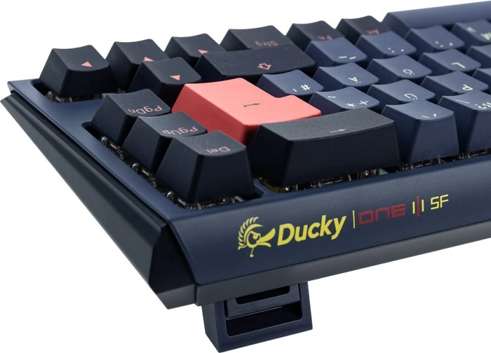 Ducky One 3, Cosmic Blue, SF, PBT, LEDs RGB, MX RGB ERGO CLEAR, USB, DE