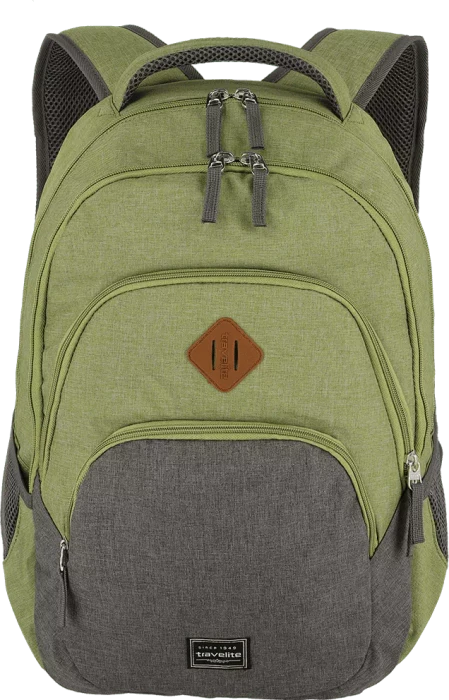 Travelite Basics Rucksack grün/grau