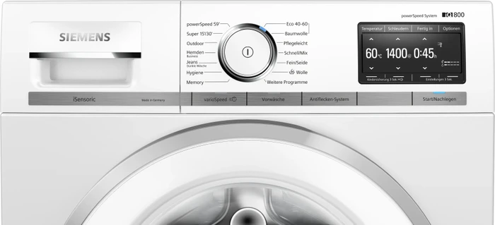 Siemens iQ800 WM14VG94 Frontlader