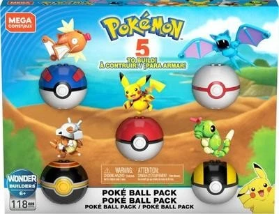 Mattel Mega Construx Pokémon Pokéball Pack