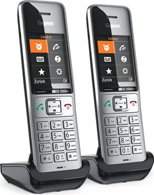 Gigaset Comfort 500HX Duo schwarz/silber