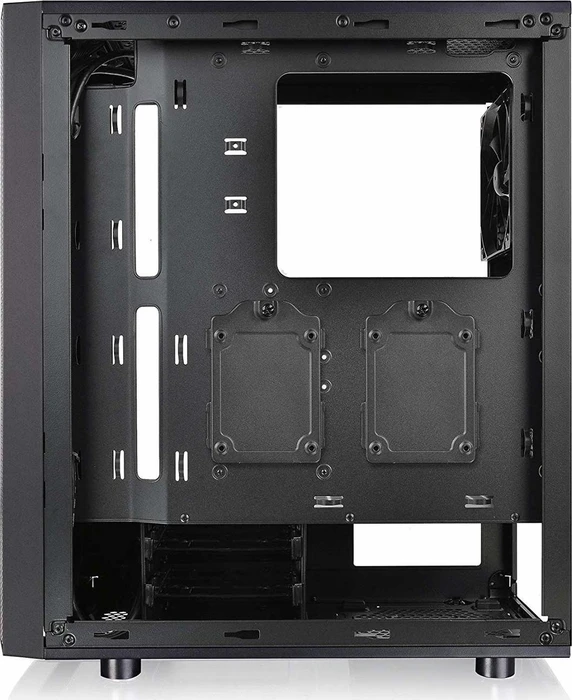 Thermaltake Versa J25 TG, schwarz, Glasfenster
