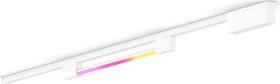 Philips Hue White and Color Ambiance Basis Perifo Schienensystem für die Decke gerade mit 1 Gradient Light Tube kompakt weiß